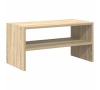 vidaXL Étagère à Chaussures empilable chêne Sonoma 60x30x30,5 cm, Meuble de Rangement à Chaussures, Meuble à Chaussures d'entrée, Armoire à Chaussures