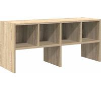 vidaXL Étagère à chaussures Empilable Chêne Sonoma 89,5x30x40 cm