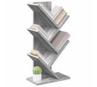 vidaXL Étagère à Livres en Forme d'arbre 4 Niveaux 30 x 18 x 60 cm, Étagère Arbre stylée, Meuble Moderne étroit, Support déco pour Le Salon, étagères Maison Tendance