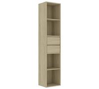 vidaXL Bibliothèque Chêne sonoma 36x30x171 cm Bois d'ingénierie 802870