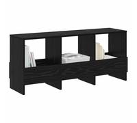 vidaXL Étagère à Magazines Chêne Noir 102 x 30 x 45 cm, Banc de Salon, Porte-Magazines Moderne, Organisateur rectangulaire pour Rangement à Domicile, Design Chic, Minimaliste, Gain de Place