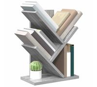 vidaXL Étagère Arbre 3 Niveaux 30 x 18 x 40 cm Bois d'ingénierie, Étagère Arbre stylée, Meuble Moderne étroit, Support déco pour Le Salon, étagères Maison Tendance