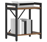 vidaXL Étagère Bois Ancien 40 x 30 x 50 cm Bois d'ingénierie, Étagère Industrielle Moderne, Rangement en étagères, déco pour Organiser ta Maison, Meuble Livre Libre