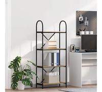 vidaXL Étagère Chêne Artisanal 60 x 30 x 146 cm Bois d'ingénierie, Étagère Moderne, unité rectangulaire, Rangement élégant, Affichage Autonome, Parfait pour Votre Bureau