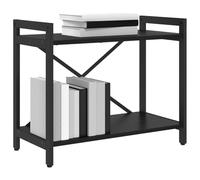 vidaXL Bibliothèque Chêne noir 60 x 30 x 48,5 cm – Bois composite, pieds ajustables
