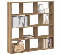 Vidaxl Étagère Cube Murale 12 Compartiments Chêne Artisanal