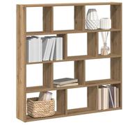 vidaXL Étagère cube murale 12 compartiments chêne artisanal 860012