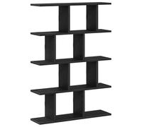 vidaXL Étagère cube murale flottante 12 compartiments bois d'ingénierie noir