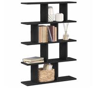 vidaXL Étagère cube murale flottante 12 compartiments bois d'ingénierie noir