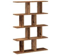 vidaXL Étagère cube murale 12 compartiments en bois d'ingénierie vieux bois