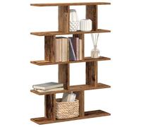 Vidaxl Étagère Cube Murale 12 Compartiments Vieux Bois Bois Ingénierie Marron