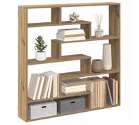 vidaXL Étagère cube murale 7 compartiments chêne artisanal 860030