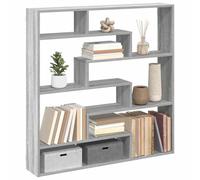 Vidaxl Étagère Cube Murale 7 Compartiments Sonoma Gris Gris