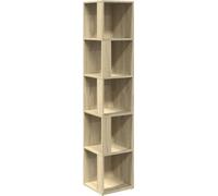 Armoire d angle Chêne sonoma 33x33x164,5 cm Bois d ingénierie