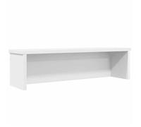 vidaXL Étagère de cuisine empilable 60×15×16 cm en bois d'ingénierie blanc