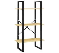 Étagère de rangement - vidaXL - 806512 - Bois de pin massif - 60x30x105 cm - Noir