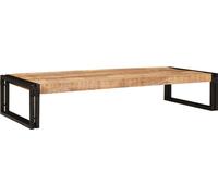 vidaXL Étagère de salle de bain 120 x 50 x 23 cm Bois de manguier massif, fer