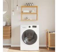 vidaXL Étagère de salle de bain Bambou 3 niveaux 60x15x54 cm Design contemporain Verni