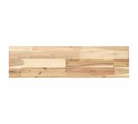 vidaXL Étagère flottante 100x20x4 cm Bois d'acacia massif non traité pour salle de bain