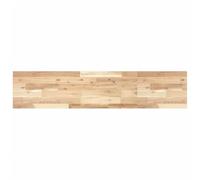 vidaXL Étagère Flottante 120x30x2 cm Bois d'acacia Massif Non traité, étagère Murale, Planche d'étagère, étagère Murale de Salle de Bain