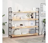 vidaXL Étagère flottante 140x30x4 cm bois d'acacia massif non traité Marron