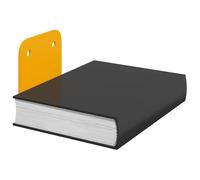 vidaXL Étagère flottante avec étagère, 24 pièces, jaune moutarde, 6 x 10,8 x 6,6 cm, pour salon, minimaliste, moderne, à suspendre au mur, peu encombrant, surface lisse, élégante