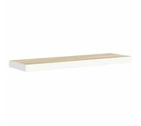 vidaXL Étagère flottante murale MDF Chêne et blanc 90x23,5x3,8 cm