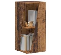 vidaXL Étagère latérale Bois Ancien 33 x 32 x 70,5 cm, Étagère Moderne pour Salon, Solution de Rangement Durable, Organiseur Polyvalent, décor Minimaliste pour Cuisine et Bureau