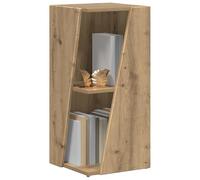 vidaXL Étagère latérale Chêne Artisanal 33 x 32 x 70,5 cm, Étagère Moderne pour Salon, Solution de Rangement Durable, Organiseur Polyvalent, décor Minimaliste pour Cuisine et Bureau