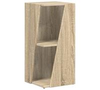 vidaXL Étagère latérale Chêne Sonoma 33 x 32 x 70,5 cm, Étagère Moderne pour Salon, Solution de Rangement Durable, Organiseur Polyvalent, décor Minimaliste pour Cuisine et Bureau