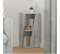 vidaXL Étagère latérale Gris Sonoma 33 x 32 x 70 5 cm 892413