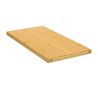 vidaXL Étagère murale Wandschap 352724 40×20×1,5 cm Bambou Marron G