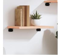 vidaXL Étagère murale Wandschap 40×30×2 cm 363506 bois de chêne massif non traité Marron G