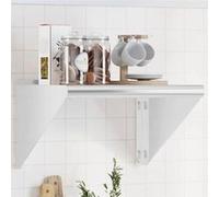 vidaXL Étagère murale 50x45x31 cm argenté acier inoxydable