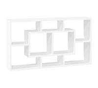 vidaXL Étagère murale 8 compartiments Blanc brillant 342591