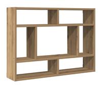vidaXL Étagère Murale Artisan en chêne 75 x 16 x 55 cm Bois d'ingénierie