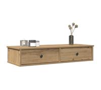vidaXL Étagère murale 859967 avec tiroirs en bois d'ingénierie chêne artisanal