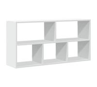 vidaXL Étagère murale en bois d'ingénierie 100x25x50 cm Blanc