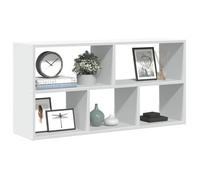 vidaXL Étagère murale en bois d'ingénierie 100x25x50 cm Blanc