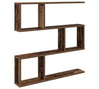 vidaXL Étagère Murale Bois ancien 80 x 12 x 79,5 cm Bois d'ingénierie