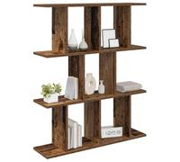 vidaXL Étagère Murale Bois Ancien 80 x 20 x 96 cm Bois d'ingénierie, Salon, Étagère Murale Moderne & Unité de Rangement, Bois Flottant, Options de Séparation Intérieure