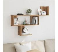 vidaXL Étagère murale Chêne artisanal 100×15×70 cm Bois d'ingénierie
