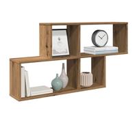 Vidaxl Étagère Murale Chêne Artisanal 100x18x53 Cm Bois D'ingénierie Marron