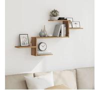 vidaXL Étagère murale chêne artisanal 104x15x49 cm Bois d'ingénierie