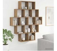 vidaXL Étagère Murale Chêne artisanal 120 x 20 x 136 cm 8012163