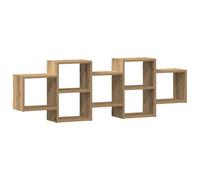 vidaXL Étagère murale Chêne Artisan 129x18x42 cm – Bois composite