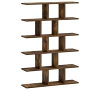 vidaXL Étagère Murale Chêne fumé 70 x 17 x 101 cm Bois d'ingénierie