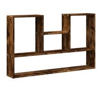 vidaXL Étagère Murale chêne fumé 99x15x60 cm Bois d'ingénierie