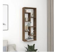 vidaXL Étagère murale Chêne marron 36x16x90 cm Bois d'ingénierie 815848