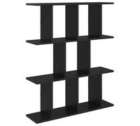 vidaXL Étagère Murale Chêne noir 102 x 20 x 96 cm Bois d'ingénierie